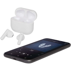 Oreillette publicitaire Bluetooth® True Wireless Altais sans fil en plastique recyclé