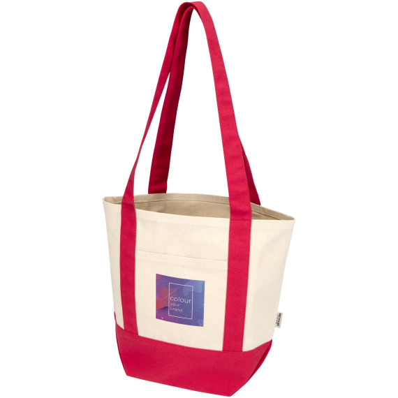 Mini sac publicitaire shopping Sam en coton recyclé GRS 320 g/m2