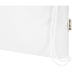 Sac publicitaire Peru Blend de 5 L avec cordon en coton recyclé 180 g/m2 certifié GRS