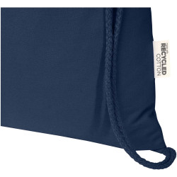 Sac publicitaire Peru Blend de 5 L avec cordon en coton recyclé 180 g/m2 certifié GRS