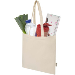 Sac publicitaire shopping Peru Blend en coton recyclé GRS 180 g/m2 7 L