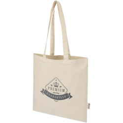 Sac publicitaire shopping Peru Blend en coton recyclé GRS 180 g/m2 7 L