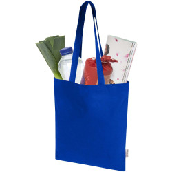 Sac publicitaire shopping Peru Blend en coton recyclé GRS 180 g/m2 7 L
