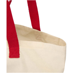 Sac publicitaire shopping Sierra pliable en coton recyclé GRS 140 g/m2 7 L