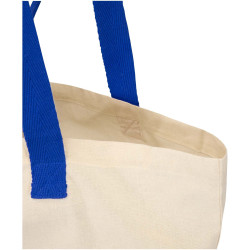 Sac publicitaire shopping Sierra pliable en coton recyclé GRS 140 g/m2 7 L