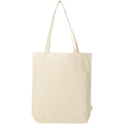 Sac publicitaire shopping Odisha de 10 L bio certifié OCS 270 g/m²