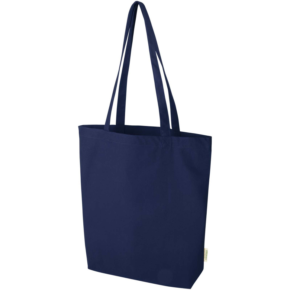 Sac publicitaire shopping Odisha de 10 L bio certifié OCS 270 g/m²