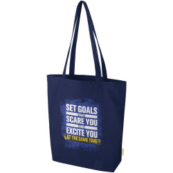 Sac publicitaire shopping Odisha de 10 L bio certifié OCS 270 g/m²