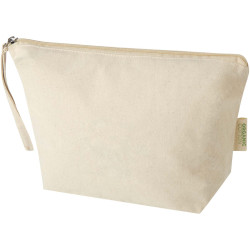 Grande pochette publicitaire à accessoires Odisha de 3 L bio certifiée OCS 180 g/m²