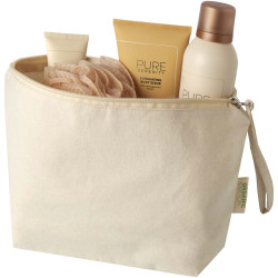 Grande pochette publicitaire à accessoires Odisha de 3 L bio certifiée OCS 180 g/m²
