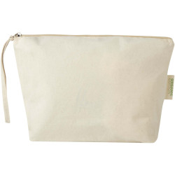 Grande pochette publicitaire à accessoires Odisha de 3 L bio certifiée OCS 180 g/m²