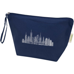 Grande pochette publicitaire à accessoires Odisha de 3 L bio certifiée OCS 180 g/m²