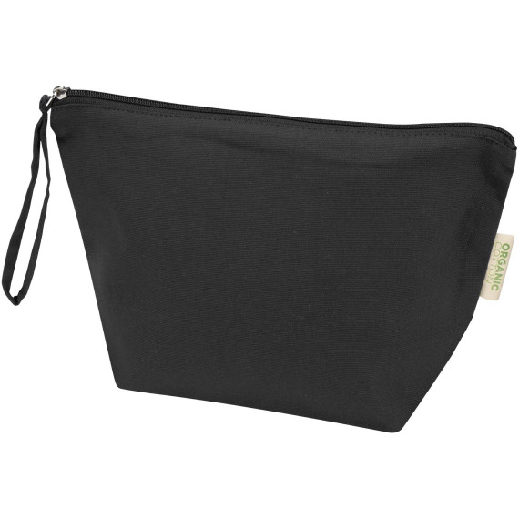 Grande pochette publicitaire à accessoires Odisha de 3 L bio certifiée OCS 180 g/m²