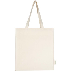 Sac publicitaire shopping à soufflets Odisha bio OCS 180 g/m2 de 14 L