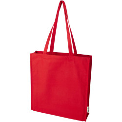 Sac publicitaire shopping à soufflets Odisha bio OCS 180 g/m2 de 14 L