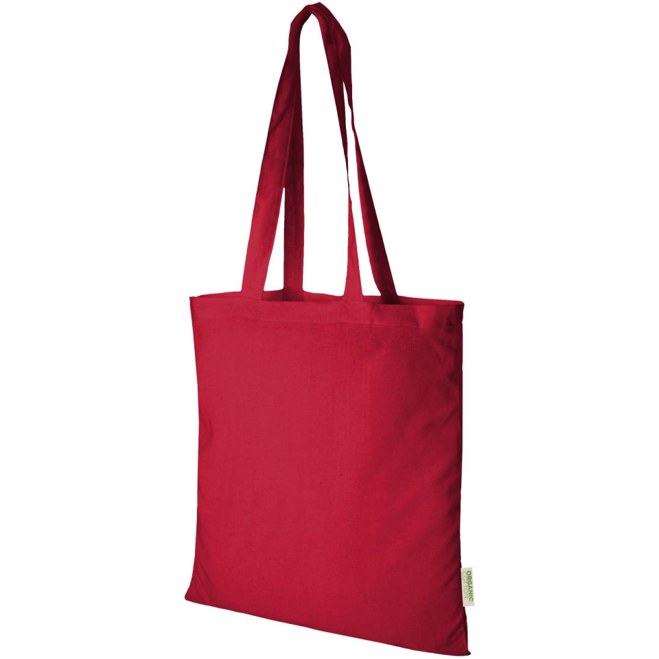 Sac publicitaire shopping Odisha de 7 L bio certifié OCS 140 g/m²