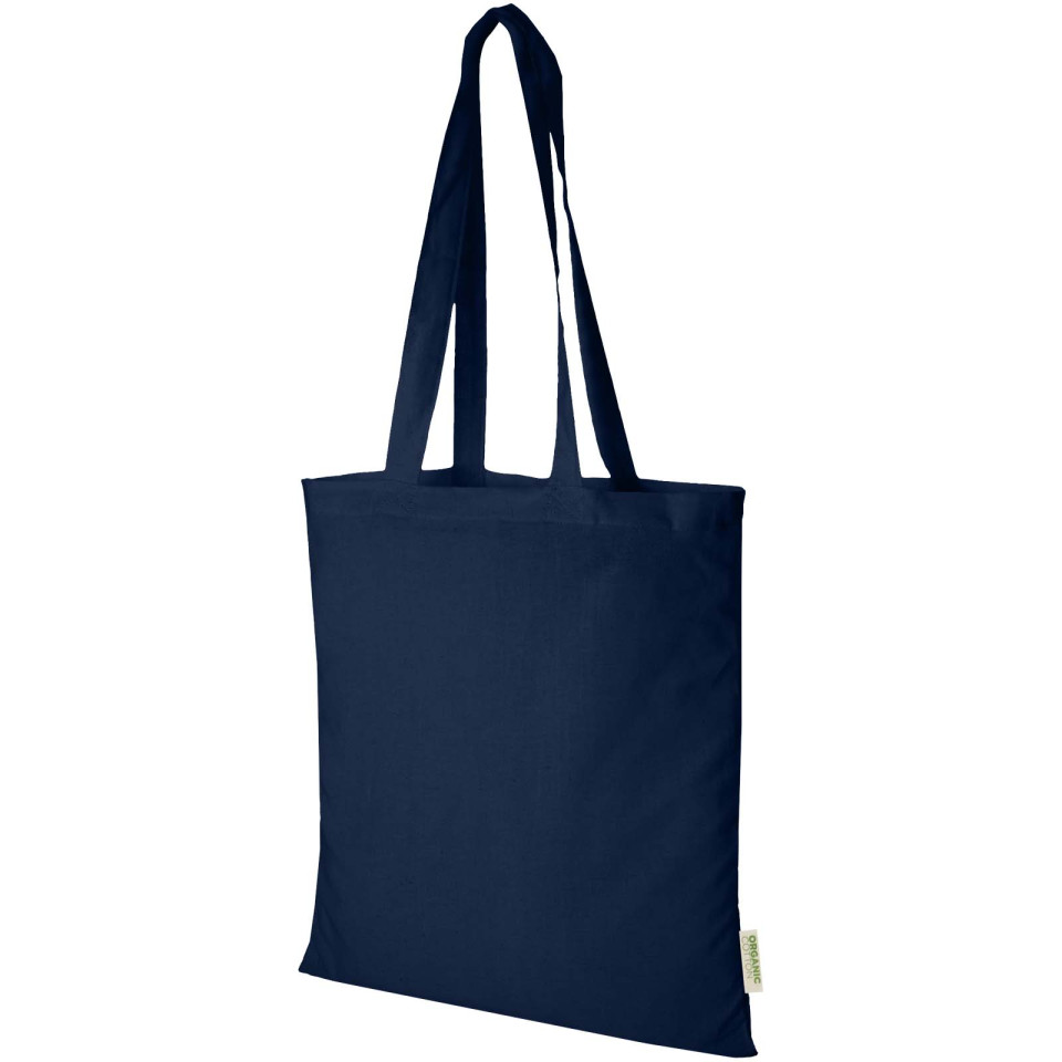 Sac publicitaire shopping Odisha de 7 L bio certifié OCS 140 g/m²