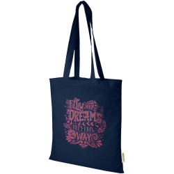 Sac publicitaire shopping Odisha de 7 L bio certifié OCS 140 g/m²