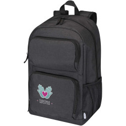 Sac publicitaire à dos ordinateur 15" Graphite Deluxe 20L