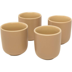 Tasse publicitaire à espresso Male de 90 ml à 4 pièces