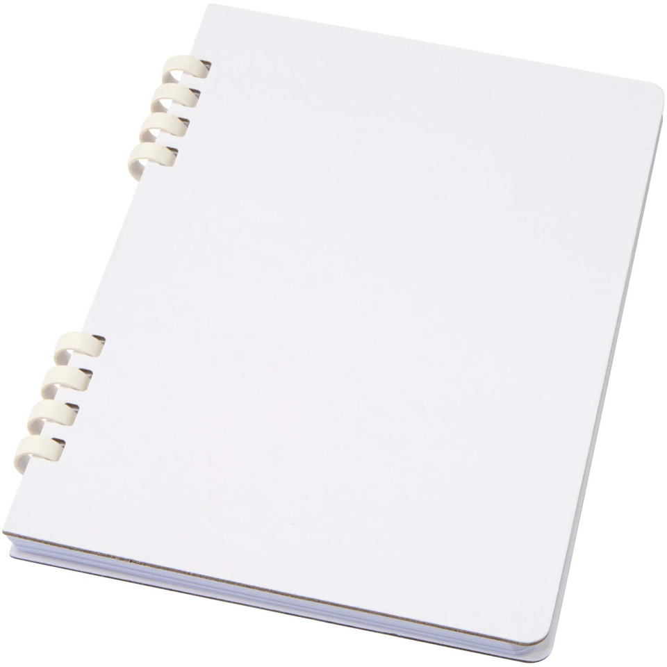 Carnet publicitaire de notes à spirales Fil A5 à couverture rigide en papier recyclé RCS