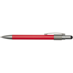 Stylo publicitaire bille recyclé RCS avec stylet et toupie antistress Rill