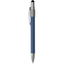 Stylo publicitaire bille recyclé RCS avec stylet et toupie antistress Rill