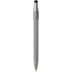 Stylo publicitaire bille recyclé RCS avec stylet et toupie antistress Rill