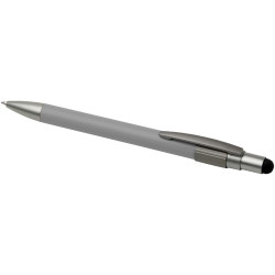 Stylo publicitaire bille recyclé RCS avec stylet et toupie antistress Rill