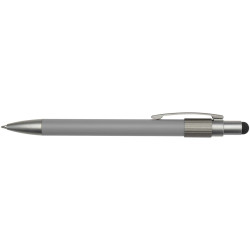 Stylo publicitaire bille recyclé RCS avec stylet et toupie antistress Rill