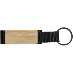 Ensemble publicitaire cadeau Minka avec stylo bille en aluminium recyclé RCS, porte-clés et porte-cartes RFID