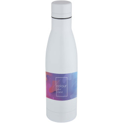 Bouteille publicitaire d’eau Vasa de 500 ml en acier inoxydable avec impression par sublimation