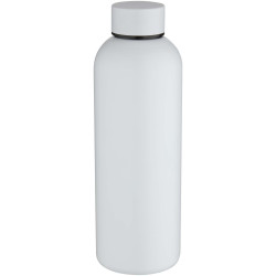 Bouteille publicitaire d’eau Spring de 750 ml en acier inoxydable recyclé certifié RCS à simple paroi