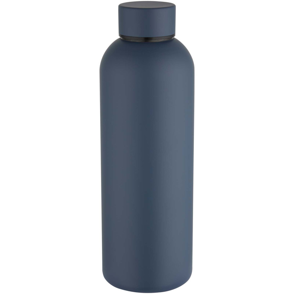 Bouteille publicitaire d’eau Spring de 750 ml en acier inoxydable recyclé certifié RCS à simple paroi