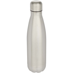 Bouteille publicitaire d’eau Cove de 750 ml en acier inoxydable recyclé certifié RCS à simple paroi