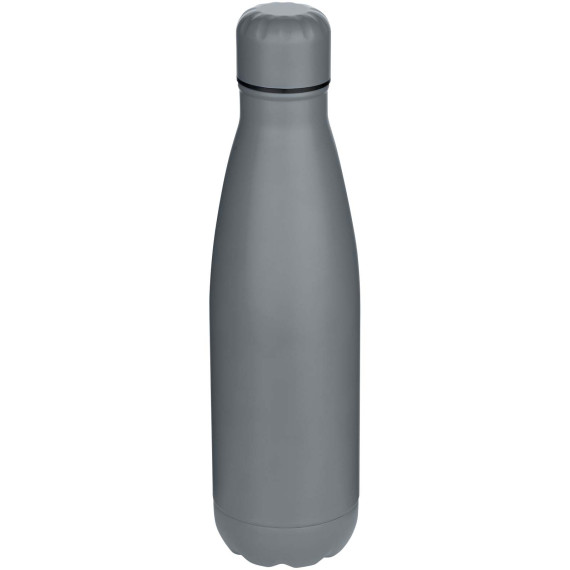 Bouteille publicitaire d’eau Cove de 750 ml en acier inoxydable recyclé certifié RCS à simple paroi