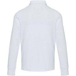 Polo publicitaire unisexe Zeus à manches longues et demi fermeture éclair