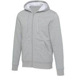 Sweat publicitaire à capuche sherpa Natron intégralement zippé