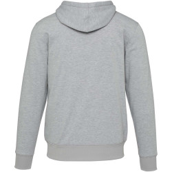 Sweat publicitaire à capuche sherpa Natron intégralement zippé