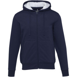 Sweat publicitaire à capuche sherpa Natron intégralement zippé