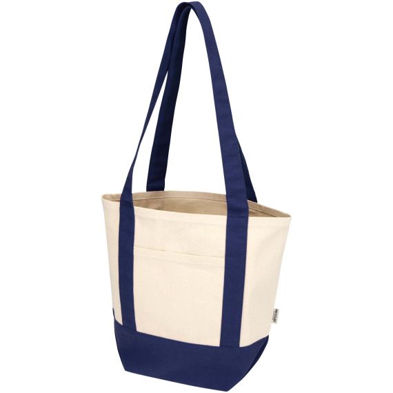 Mini sac publicitaire shopping Sam en coton recyclé GRS 320 g/m2