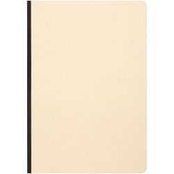 Carnet publicitaire Liliana à couverture souple en canne à sucre et RPET A5