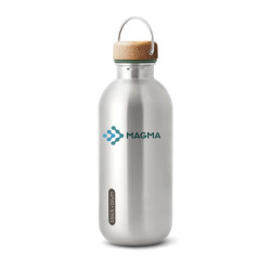 Bouteille publicitaire d'eau 600ml en acier Black+Blum