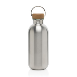 Bouteille publicitaire d'eau 600ml en acier Black+Blum