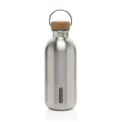 Bouteille publicitaire d'eau 600ml en acier Black+Blum
