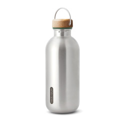 Bouteille publicitaire d'eau 600ml en acier Black+Blum