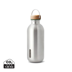 Bouteille publicitaire d'eau 600ml en acier Black+Blum