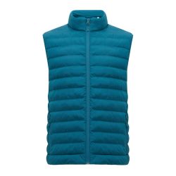 Bodywarmer publicitaire homme en polyester recyclé Iqoniq Meru