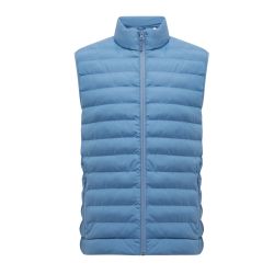 Bodywarmer publicitaire homme en polyester recyclé Iqoniq Meru
