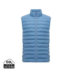 Bodywarmer publicitaire homme en polyester recyclé Iqoniq Meru